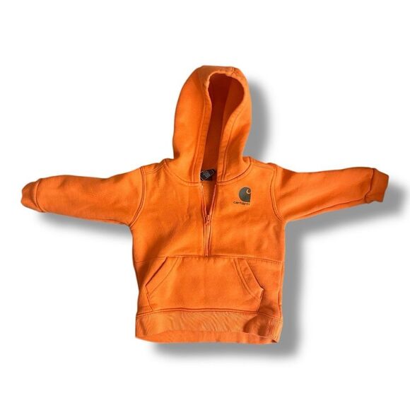Carhartt Other - Carhartt | Infant Boys Kid Knit Long Sleeve Hood Zipneck Sweatshirt 18
Months